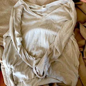 Oatmeal TNA long sleeve